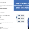 Link Download PDF Soal Latihan CPNS 2024 Lengkap Gratis!