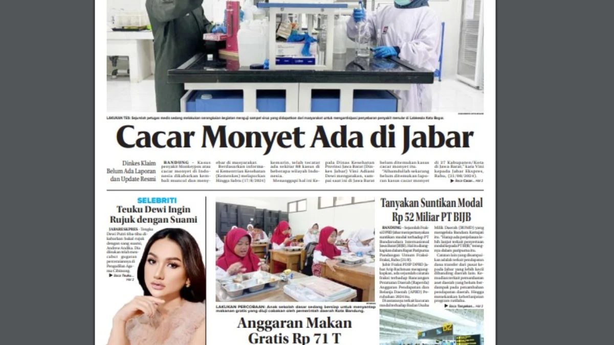 Epaper Jabar Ekspres 22 Agustus 2024