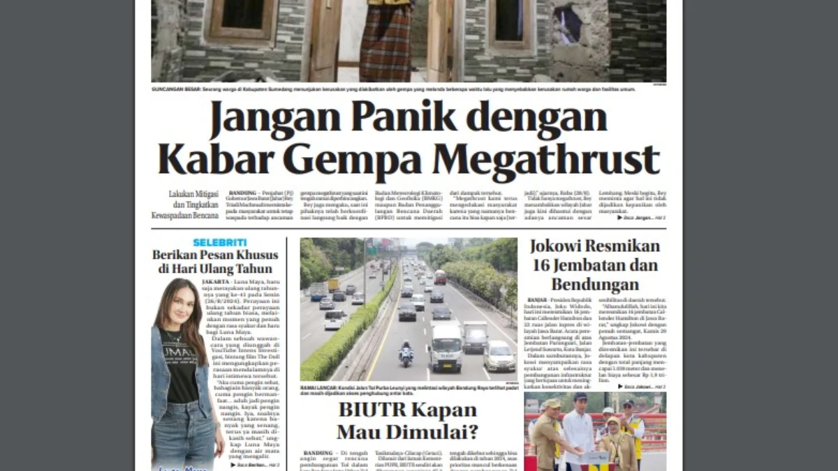 Epaper Jabar Ekspres 30 Agustus 2024