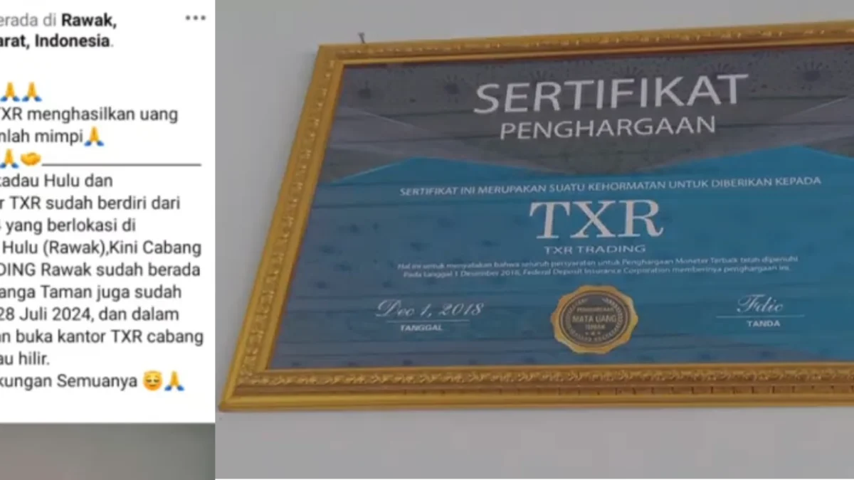 Apakah Aplikasi TXR Trading Terbukti Aman dan Membayar? Katanya Sebentar Lagi SCAM
