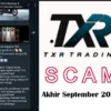 Aplikasi TXR yang diprediksi hanya akan berumur sampai akhir September 2024 ini.
