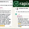 Obrolan member Grapix Ai yang melacak keberadaan kantornya.