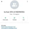 200 Anggota Grup Whatsapp "Korban XFA AI Indonesia" Bergabung Mengumpulkan Bukti Penipuan untuk Mendapatkan Keadilan