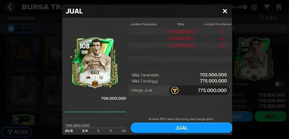 Alhamdulillah! Pemain FC Mobile Ini Raih Keberuntungan Tak Terduga dari 7.500 Game, Gimana Caranya? Seorang pemain FC Mobile meraih keberuntungan besar setelah memainkan 7.500 game. Begini caranya agar kamu bisa mendapatkannya