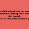 Salah satu korban mengungkapkan bahwa XFA AI membuat pengalihan isu dengan membuat acara festival musim gugur.