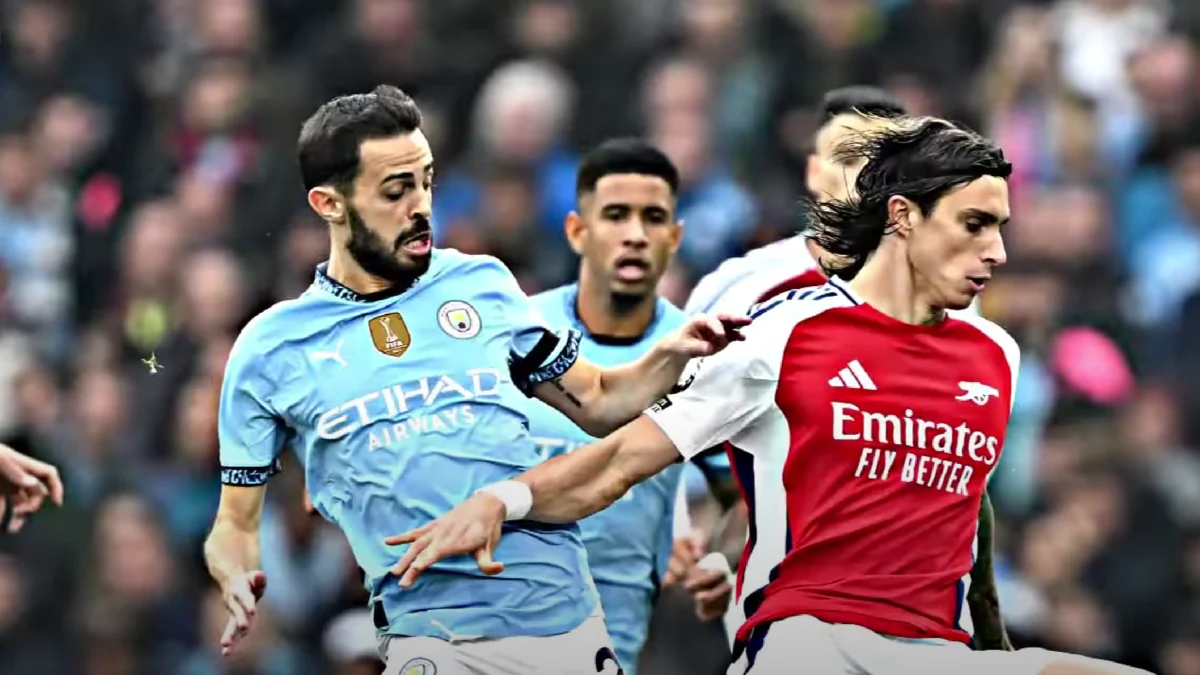 Mulai dari Susunan Pemain Man City vs Arsenal di pekan kelima Liga Premier Inggris, pertandingan berakhir dramatis dengan skor 2-2.