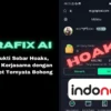 Indonet membantah klaim kerjasama dengan Grafix AI, sebut informasi tersebut sebagai hoaks.