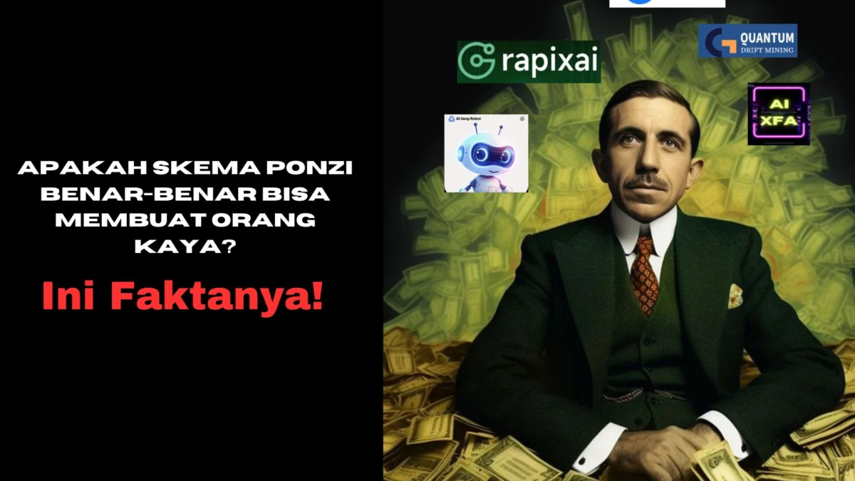 Apakah Skema Ponzi Benar-Benar Bisa Membuat Orang Kaya? Ini Faktanya! Skema Ponzi sering kali menjamin janji keuntungan besar dalam waktu singkat. Namun, kenyataannya justru banyak yang menjadi korban penipuan.