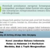 Kunci Jawaban Bahasa Indonesia Kelas 11 Halaman 3-4 Kurikulum Merdeka, Bab 1 Topik Mengenalkan