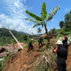 Longsor di Kecamatan Cipongkor, Bandung Barat terjadi pasca diguyur hujan lebat pada Maret 2024 lalu. Dok Jabar Ekspres