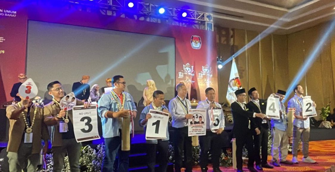 Dalam waktu dekat, KPU Bandung Barat bakal melaksanakan debat lima pasangan calon bupati dan wakil bupati KBB pada Pilkada 2024. Dok Jabar Ekspres