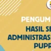 Pengumuman Administrasi CPNS Kemenpupr 2024/ Instagram @bkopupr