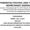 Pengumuman Administrasi CPNS Pemprov Jateng 2024 Pra Sanggah/ Dok. bkd.jatengprov.go.id