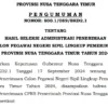 Pengumuman Administrasi CPNS Pemprov NTT 2024/ Dok. bkd.nttprov.go.id