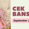 Jadwal Tanggal Penyaluran Bansos di Bulan September 2024