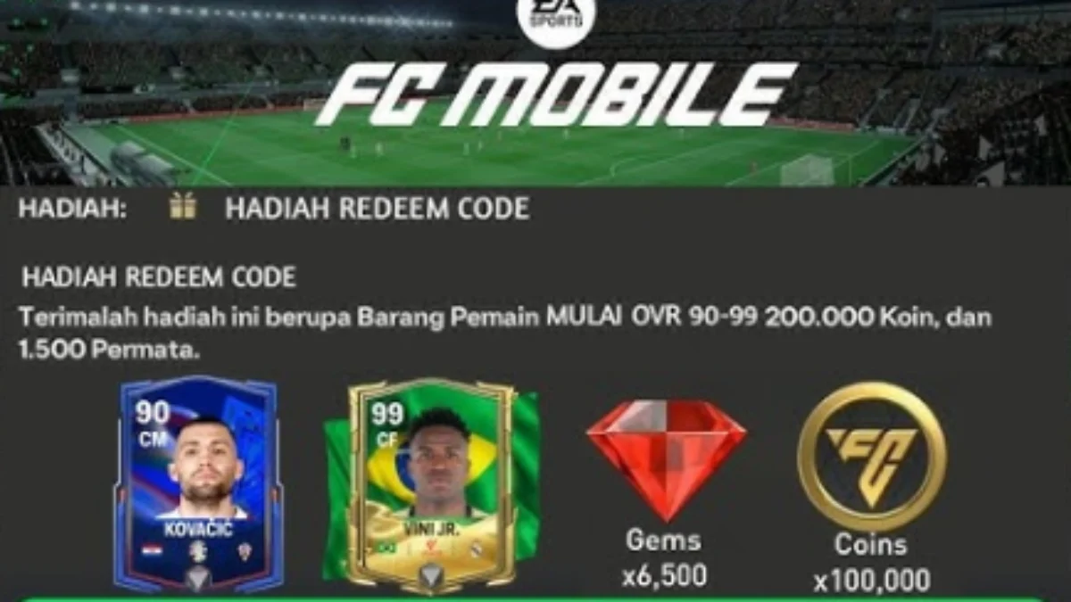 HORE! Kode Redeem FC Mobile Terbaru Hari Ini Kamis 5 September 2024 Spesial Awal Tahun, Klaim Kode Redeem FC Mobile 1 Januari 2025 Sekarang!