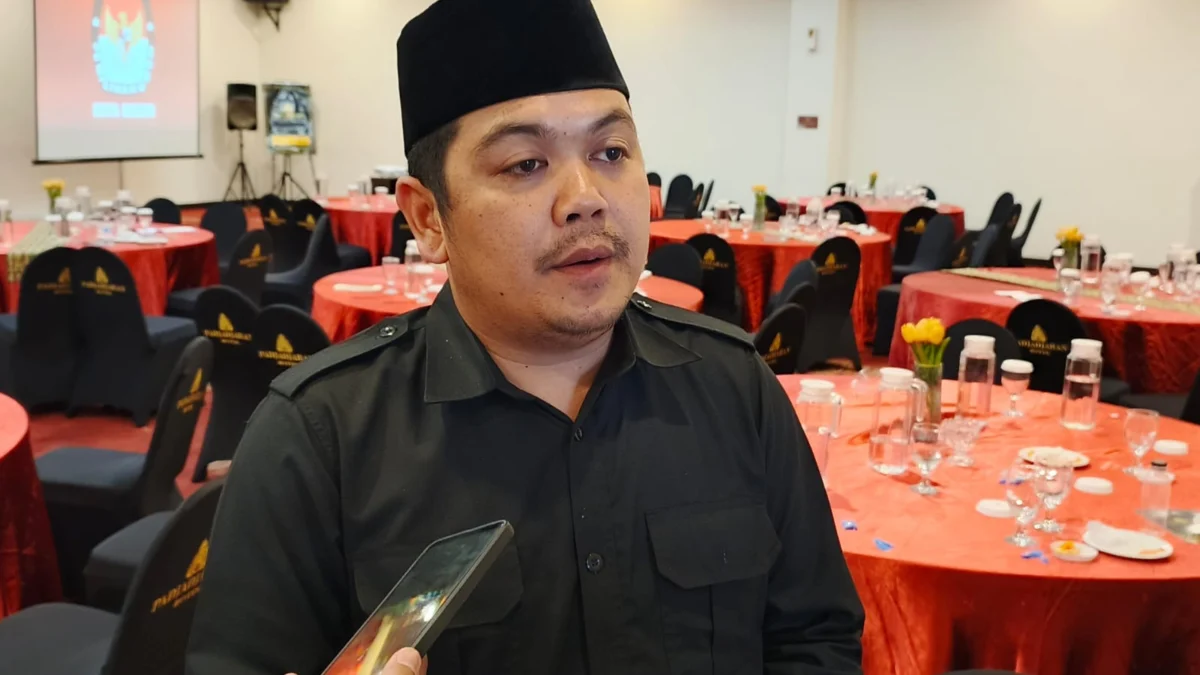Ketua KPU Kota Bogor, Muhammad Habibi Zaenal Arifin. (Yudha Prananda / Jabar Ekspres)