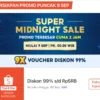 Shopee 9.9 Super Shopping Day, KLAIM Promo Diskon hingga Ongkir Rp 0!