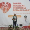 Pj Wali Kota Bogor, Hery Antasari saat membuka kegiatan Hati Lanjut Usia Nasional 2024. (Foto: Diskominfo Kota Bogor)