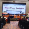 Rapat Pleno Terbuka Rekapitulasi DPT Tingkat Kota Bandung di Harris Hotel & Conventions Ciumbuleuit Bandung, Kamis (19/9/2024).