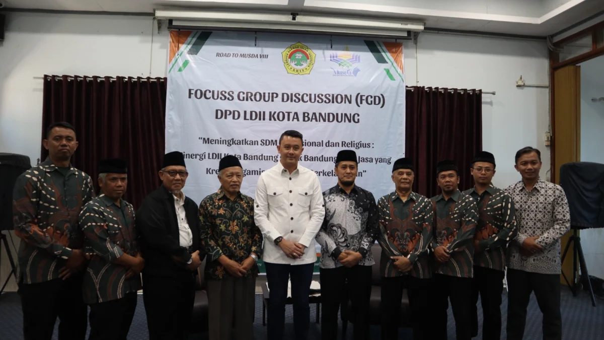 DPD LDII Kota Bandung Gelar FGD ke-3, Hadirkan Calon Wakil Walikota Bandung Paparkan Gagasan Ekonomi Kerakyatan