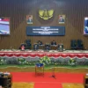 Rapat paripurna pengucapan sumpah dan janji pimpinan DPRD Kota Bandung, pada Selasa (24/9). (Nizar/Jabar Ekspres)