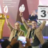 Pasangan HADE dapat nomor undian 3 dalam Pilkada Bandung Barat 2024. Dok Jabar Ekspres