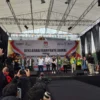Adu Vokal Paslon Pilkada Kota Bandung di Kampanye Damai, Lagu Madu Tiga hingga Ini Rindu Paslon wali kota dan wakil wali kota Bandung/