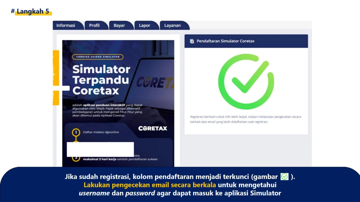 Direktorat Jenderal Pajak (DJP) Luncurkan Simulator CORETAX Direktorat Jenderal Pajak (DJP) Luncurkan Simulator CORETAX