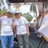 Doc. Pasangan Calon Wali Kota Cimahi, Dikdik Suratno Nugrahawan dan Bagja Setiawan usai Menandatangani Papan Deklarasi Kampanye Damai pada Pilkada Cimahi 2024 (mog)