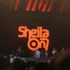 Konser Shela On 7 di Stadion Si Jalak Harupat, Kabupaten Bandung pada Sabtu (28/9).