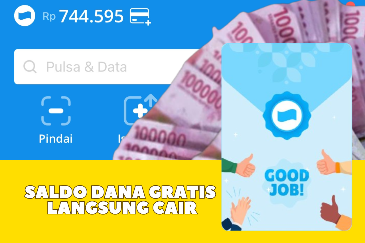 LINK DANA KAGET 24 September 2024, Ambil Saldo DANA Gratis hingga Rp ...