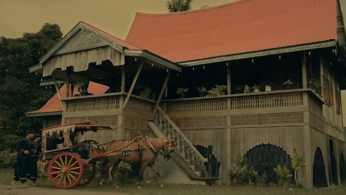 Tangkapan layar MV lagu Minang Fauzana - Tungkek Mambao Rabah 2 (Youtube SKY Musik Digital)