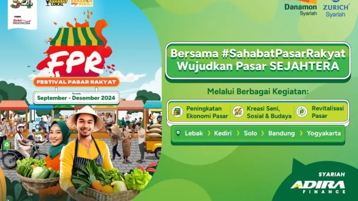 Wujudkan Pasar SEJAHTERA, Adira Finance Sinergi Dengan Mitra Strategis Gelar Festival Pasar Rakyat (FPR) 2024 Wujudkan Pasar SEJAHTERA, Adira Finance Sinergi Dengan Mitra Strategis Gelar Festival Pasar Rakyat (FPR) 2024