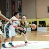 Sosok Melvin Kajadi (nomor punggung nol) dalam Honda DBL with Kopi Good Day 2024 West Java-East