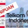 Aplikasi TElkom-id yang terbukti sebagai penipuan.