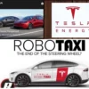 Aplikasi Tesla Energy yang disebut sebagai pengganti Robotaxi Tesla.