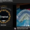 Bukti pencairan dari Aplikasi Grapix Ai.