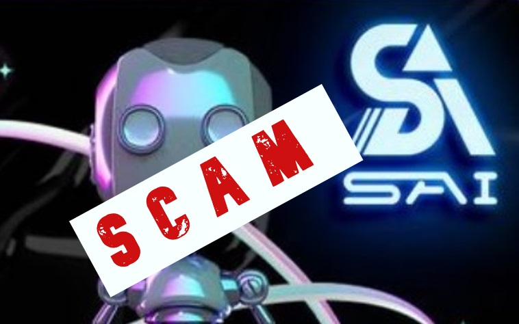 Aplikasi SAI Robot yang scam pada hari ini.