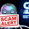 Aplikasi SAI Robot yang disebut scam bersama 4 aplikasi lainnya.