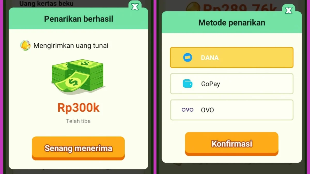 Link Game Aplikasi Penghasil Saldo Dana Gratis 2024, Cair Hingga 300k Hanya "tap lompat", kamu bisa mendapatkan saldo DANA gratis dari aplikasi game penghasil uang terbaru 2024 ini. Simak ulasan lengkapnya!