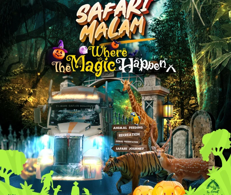 Nikmati Keseruan dan Uji Adrenalinmu di Safari Malam Edisi Spesial Halloween 2024!
