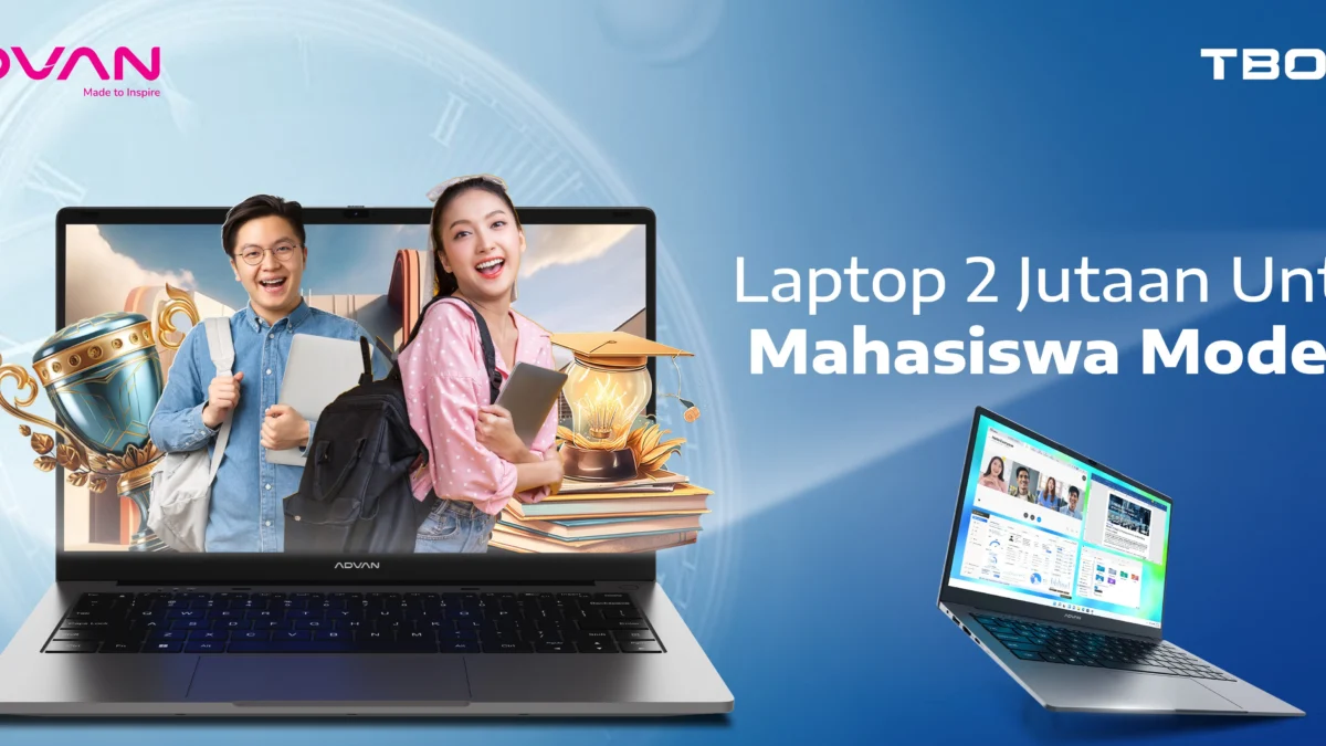 ADVAN TBOOK Terbaru Hadir dengan Performa Tinggi untuk Kegiatan Sehari-hari Advan TBOOK