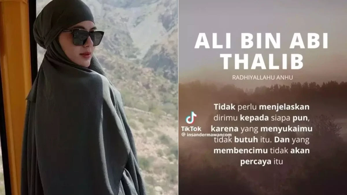 Paula Verhoeven Pilih Diam di Tengah Isu Perselingkuhan, Unggah Kutipan dari Ali bin Abi Thalib Paula Verhoeven mengunggah kata-kata bijak dari Ali bin Abi Thalib di Instagram story-nya di tengah isu perselingkuhan yang menyeret namanya.