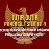 Ilustrasi Butir-Butir Pancasila Sila ke-4/
