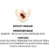 Pengumuman PPPK 2024 Kabupaten Bekasi/ Tangkap Layar bekasikab.go.id