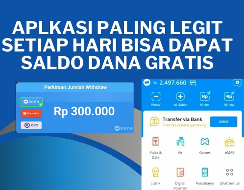 7 Aplikasi Penghasil Uang yang Langsung Cair ke Rekening, Dijamin Aman dan Terbukti Cair! 7 Aplikasi Penghasil Uang yang Langsung Cair ke Rekening, Dijamin Aman dan Terbukti Cair!