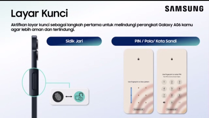 Hape Sejutaan yang Pasti Aman Data? Ini Cara Settingnya di Galaxy A06
