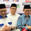 Setelah didapuk adi Ketua Tim Pemenangan pasangan calon Ahmad Syaikhu dan Ilham Habibie ( ASIH ), Mantan Gubernur Jawa Barat Ahmad Heryawan