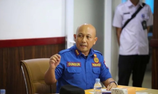Pemkot Bandung Lakukan Edukasi serta Keluarkan Surat Edaran Peringatan Kesiapsiagaan Gempa Kepala Dinas Kebakaran dan Penanggulangan Bencana (Diskar PB) Kota Bandung Gun Gun Sumaryana. (foto/ANTARA)
